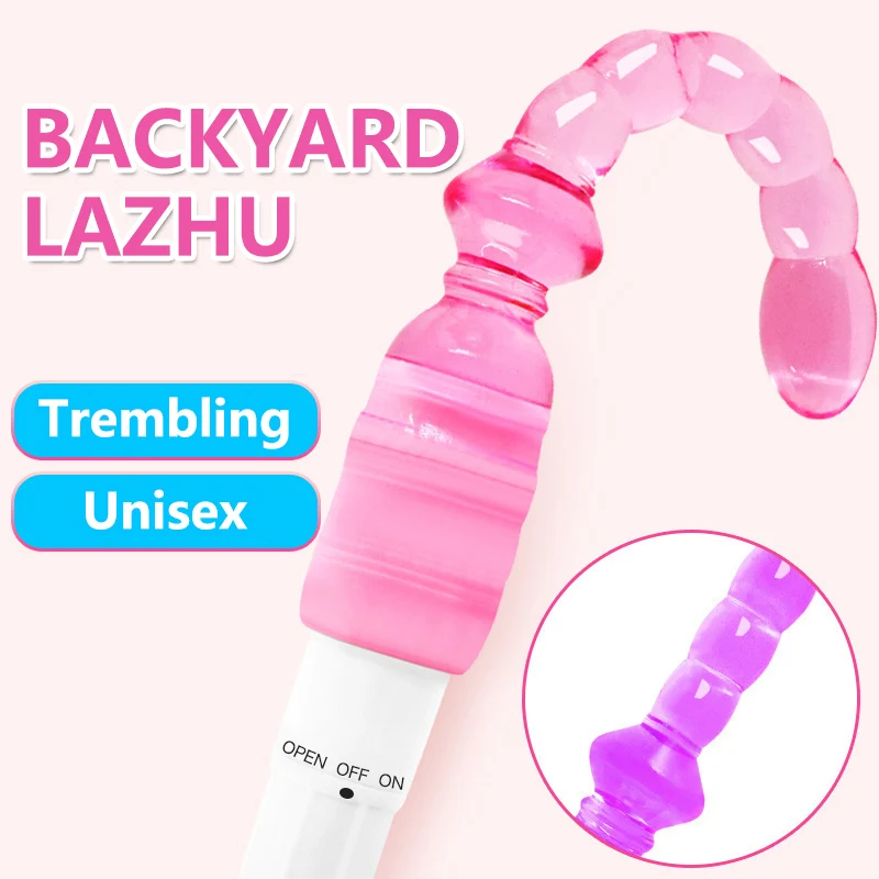 24cm Yumuşak Anal Boncuk Vibratörler Kadınlar için Seks Oyuncakları Eşcinsel Anal Topu TPE Masaj Butt Plug G-spot Seks Shop Çiftler Erotik Ürünler 18