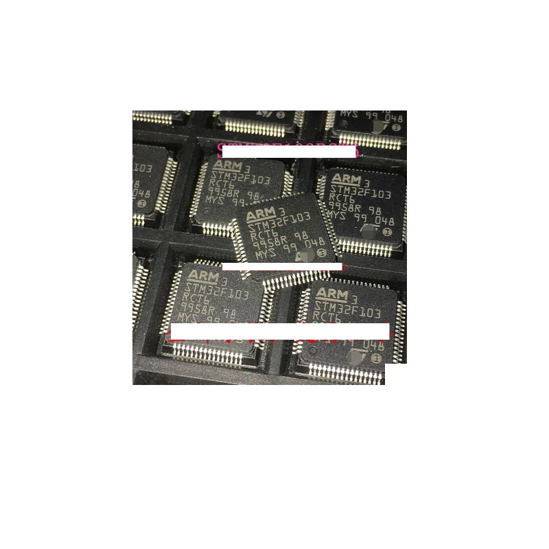 5 ADET Yüksek kaliteli Orijinal ST cips STM32F103RCT6 QFP-64 tek çipli mikro entegre devre IC çip 32F103RCT6 RCT6
