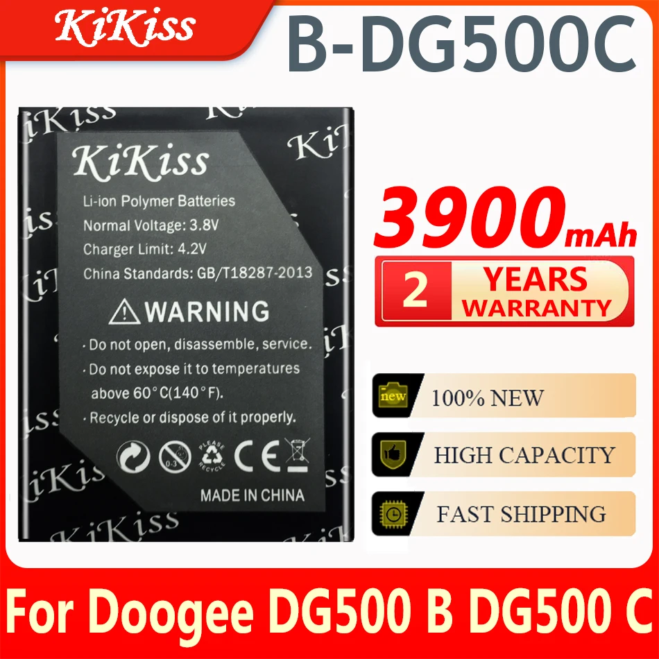 Doogee DG500C DG500 3900mAh Yüksek Kapasiteli Pil B-DG500C Doogee DG500C DG500 B DG500C Pil Telefonu Pil Güçlü