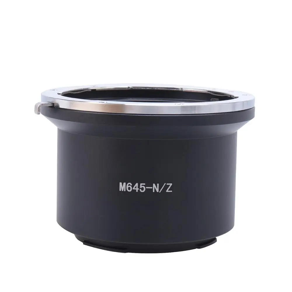 FOTGA Adaptör Halkası M645 nikon için Lens Z6 7 50 Tam Çerçeve Aynasız Fotoğraf Makineleri