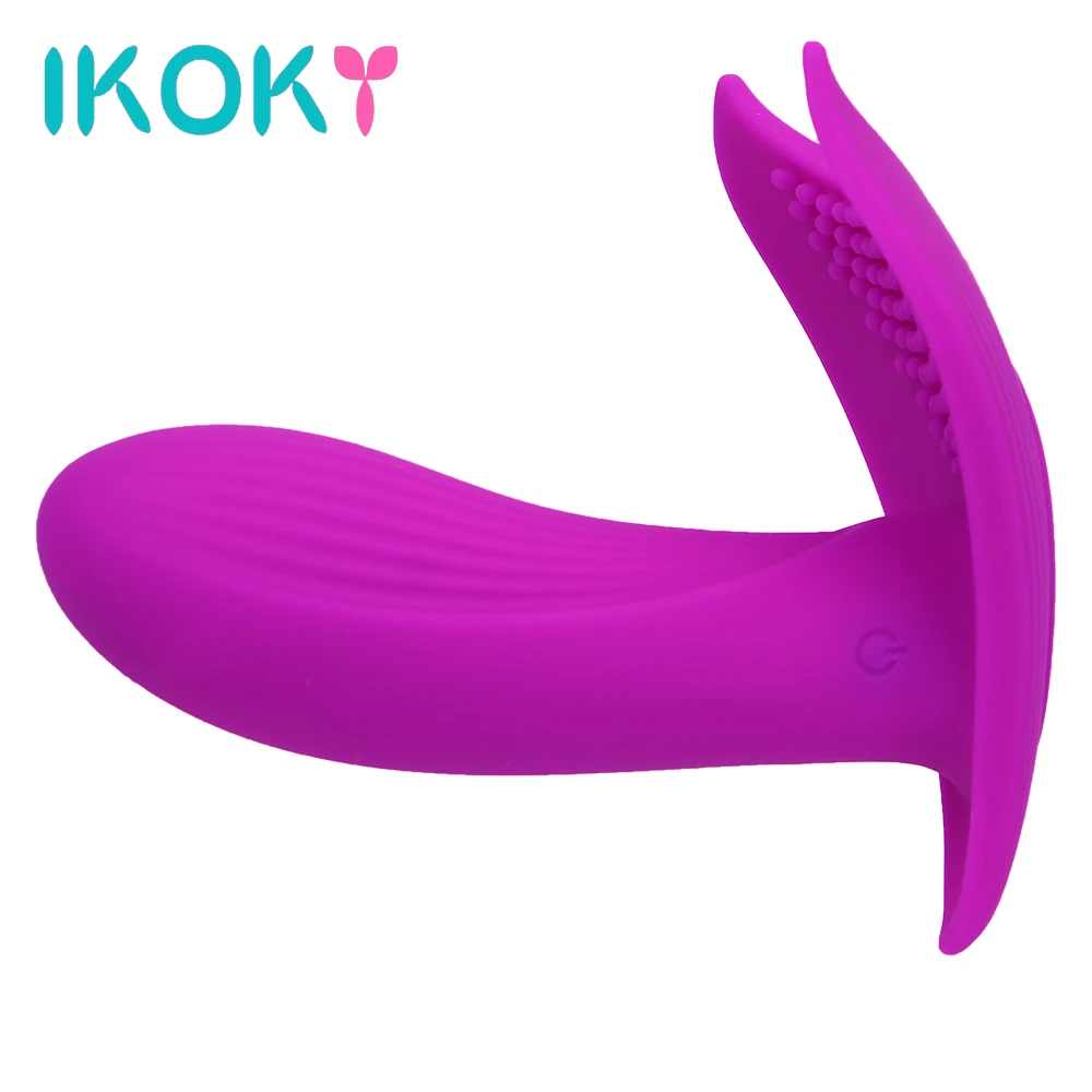 IKOKY Kadın Masturbator 7 frekans Vibratör Silikon Kayış Dildos Kadınlar için Seks Oyuncakları Erotik Klitoris Stimülatörü Yetişkin Oyunları