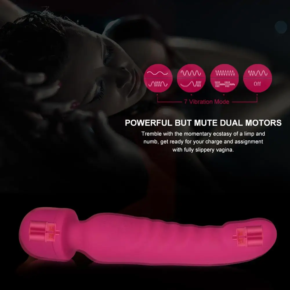 Isıtma vibratör Av değnek masajı vibratör su geçirmez yumuşak yapay penis vibratör G noktası klitoris stimülatörü yetişkin seks oyuncakları kadın için 4