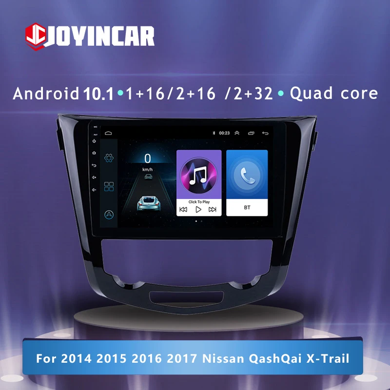 JOYİNCAR Android 10.1 Araba Radyo 2 Din GPS Navi Nissan X-Trail için J11 Qashqai Rouge 2014-2017 WİFİ BT USB OBD DVR TSK
