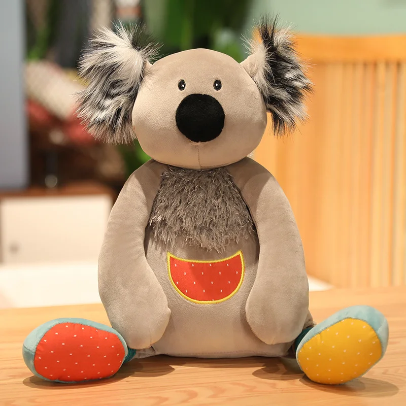 Kawaii Sıcak Serisi Hayvan peluş oyuncak Vahşi Kaz Tavşan Ayı Koala Dolması Peluş Hayvan Kız Yılbaşı Hediyeleri Oyuncaklar Çocuklar için 4