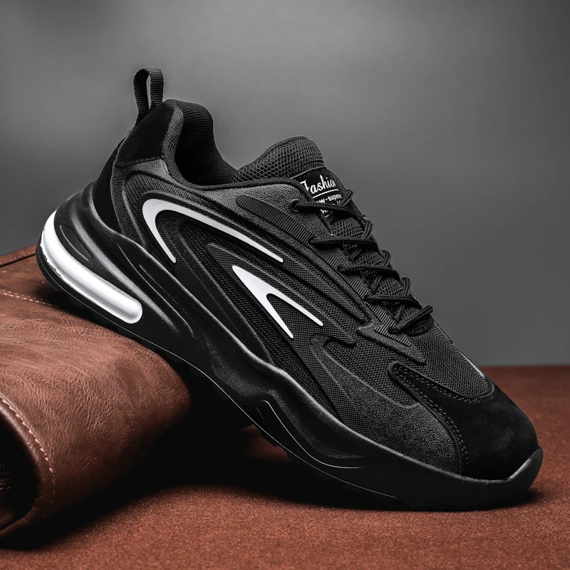 Koşu ayakkabıları Erkekler 2022 Moda erkek Tıknaz Ayakkabı Yüksekliği Artan Baba Ayakkabı Kalın Taban Dayanıklı Erkek Ayakkabı Tenis