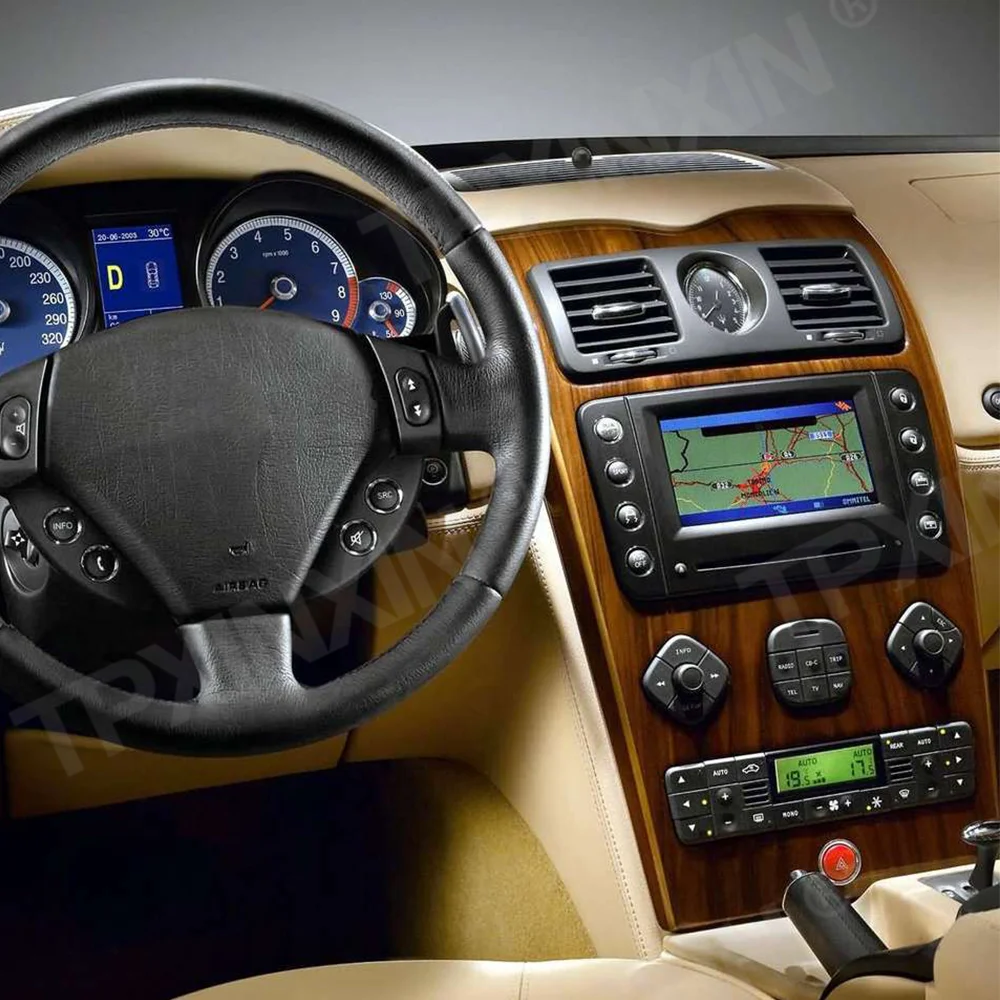 Maserati Quattroporte 2004-2012 için Android 9.0 Tesla Radyo araç DVD oynatıcı Oynatıcı Multimedya Oynatıcı Otomatik Stereo teyp Kafa Ünitesi