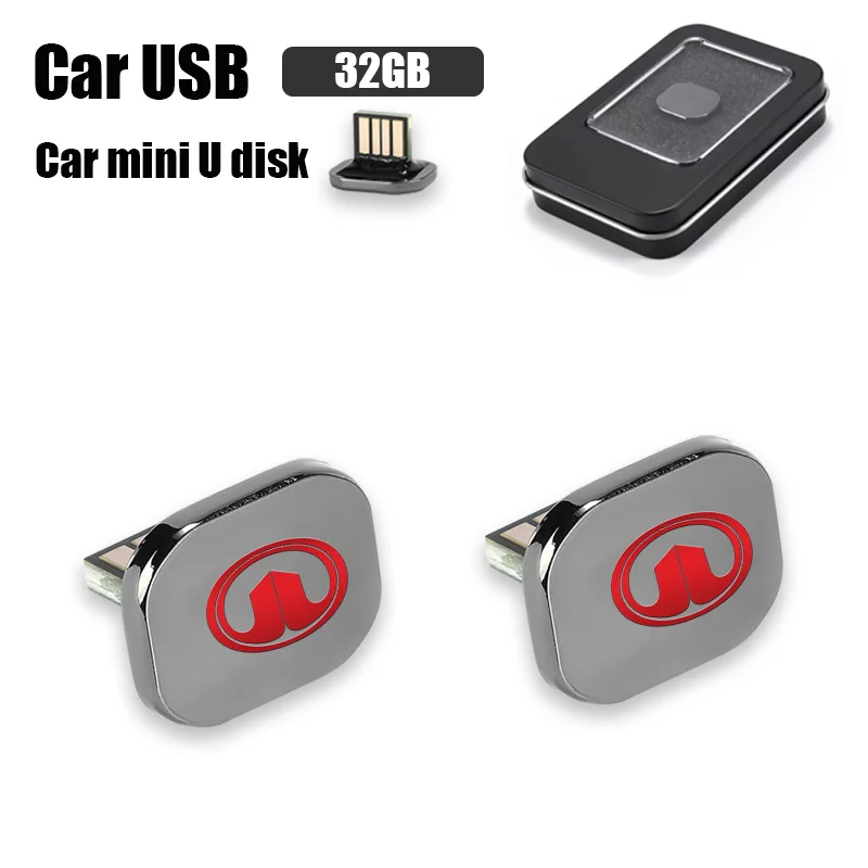 Mini usb flash sürücü Bellek 32GB U Disk Nismo R34 Gtr Amblemi İzle Nissan Tiida Teana Skyline R32 Qashqai Juke Aksesuarları