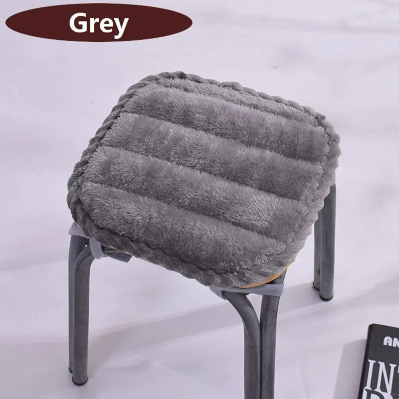 Modern Stil çocuk Sandalye Minderi Kış Sıcak Ev Sandalye Minderleri kaymaz Koltuk Mat Anaokulu Taboret Yastık 3 renkler