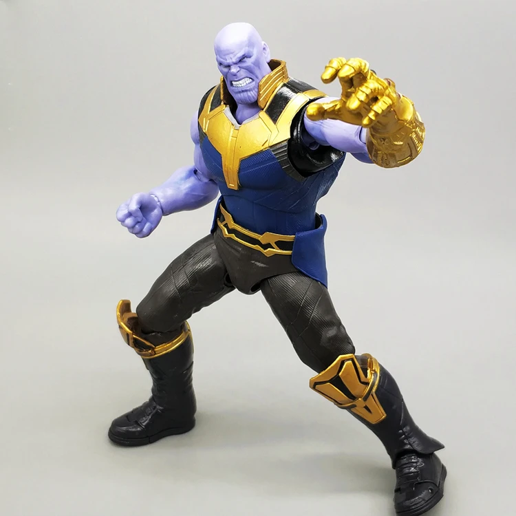 Orijinal Marvel Aksiyon Figürü SHF Thanos Steve Rogers Sonsuz Eldiven Karınca Adam 2 Modeli Süsler Avengers 4 Oyuncak 1