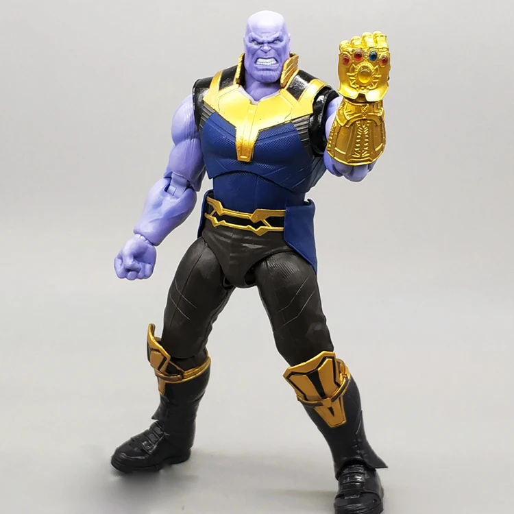 Orijinal Marvel Aksiyon Figürü SHF Thanos Steve Rogers Sonsuz Eldiven Karınca Adam 2 Modeli Süsler Avengers 4 Oyuncak 2