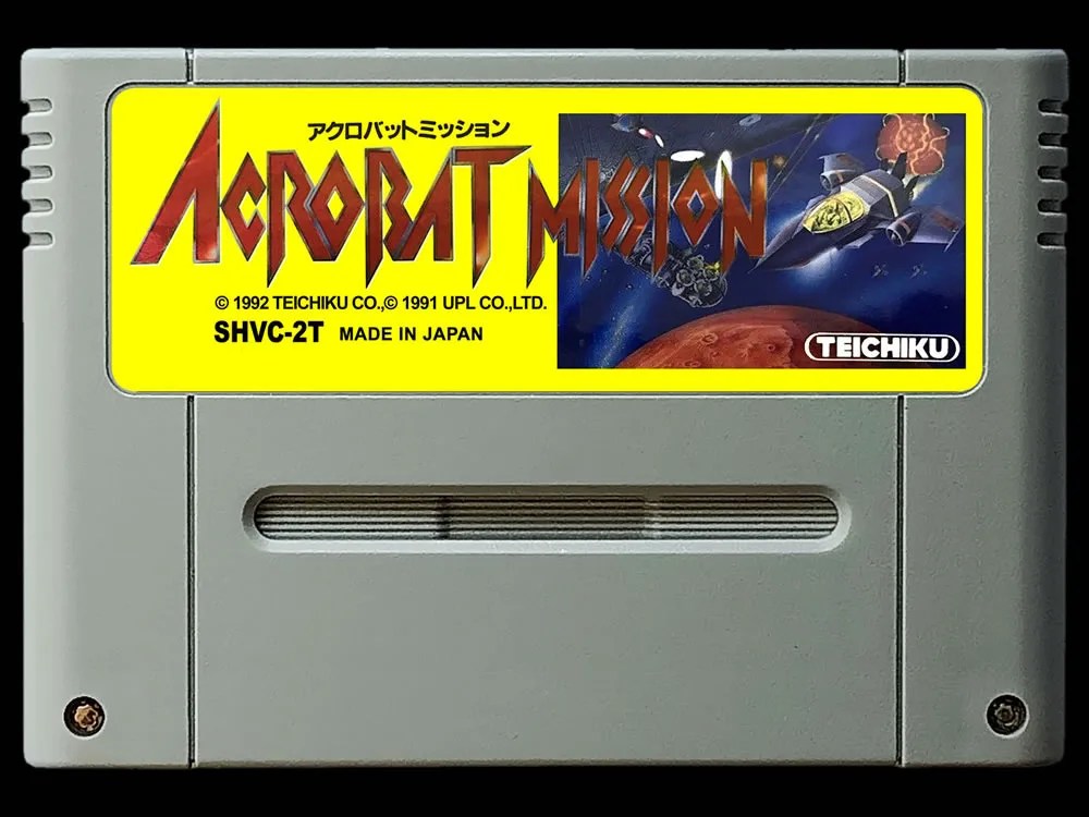 oyun kartları : ACROBAT MİSYONLARI (Japon NTSC Sürümü!! )
