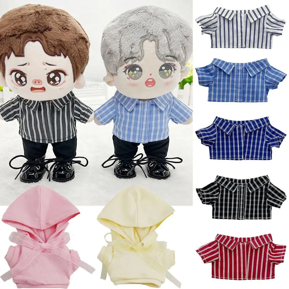 Oyuncak bebek giysileri Idol Bebek Kıyafet Mini Elbise Oyuncak Aksesuarları Bebek Gömlek Bebek Kazak Bebek Hoodies 20cm oyuncak bebek giysileri