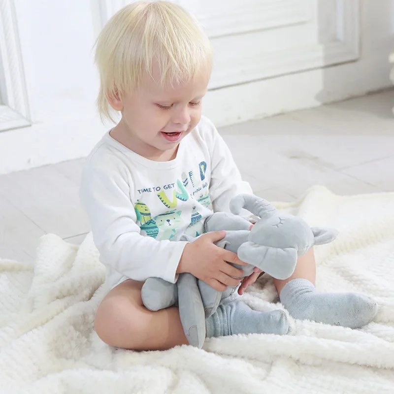 Sevimli Tavşan Kız Oyuncak Uzun Bacaklı Fil Bebek peluş oyuncak Uyku Arkadaşı Bebek Peluş Hayvan Oyuncak doğum günü hediyesi çocuklar için