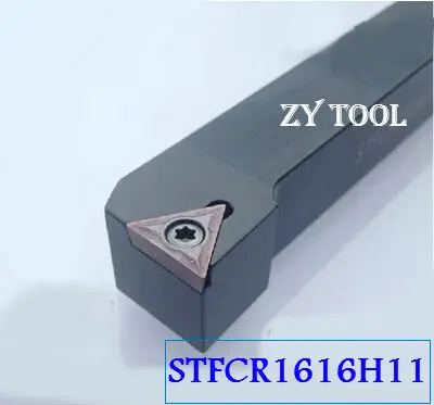 STFCR1616H11 16 * 16*100mm Metal Torna Kesme Aletleri Torna Makinesi CNC Torna dış torna Takım Tutucu S Tipi STFCR / L