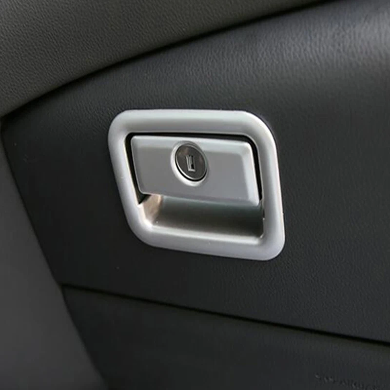 Toyota Camry için 18-19 Karbon Fiber Renk Copilotu Konsol Kutusu havasız ortam kabini Kolu Süslemeleri Kapak Trim Araba İç Malzemeleri 4