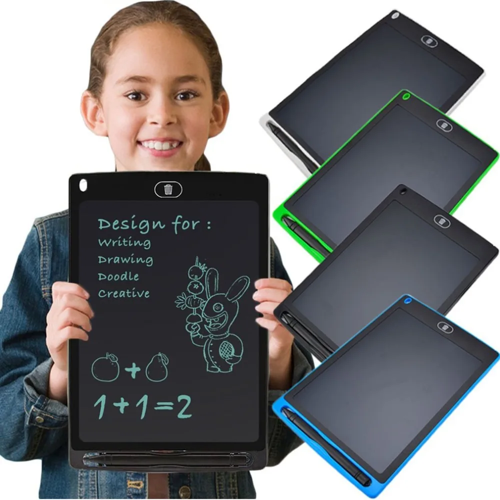 Yaratıcı Yazma çizim tableti 8.5 İnç Not Defteri Dijital LCD Grafik Kurulu El Yazısı Bülten Tahtası Eğitim İş