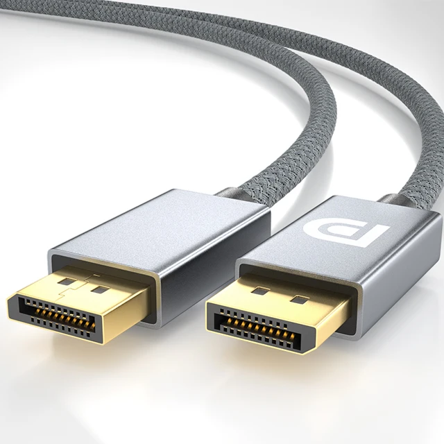 Yeni Ürünler 6.6 ft 32.4 Gbps 8K dp'den dp'ye DisplayPort 1.4 Kablosu 1