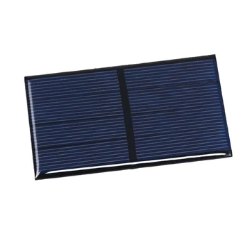 1 ADET GÜNEŞ PANELI 2V 300mA Mini Güneş Sistemi DIY pil hücresi Telefonu Şarj Cihazları Taşınabilir Güneş Pili 50x80mm 0