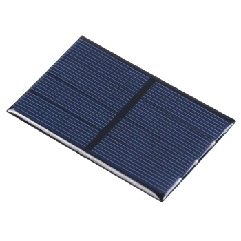 1 ADET GÜNEŞ PANELI 2V 300mA Mini Güneş Sistemi DIY pil hücresi Telefonu Şarj Cihazları Taşınabilir Güneş Pili 50x80mm 5