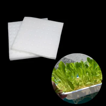 1 Paket (64/100 Adet) PU Sünger Topraksız Kreş Bitki Topraksız Balkon Sebze Yetiştirme Bahçe Dikim Aksesuarları