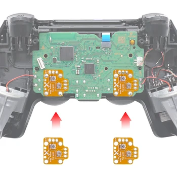 1 Çift Denetleyici Analog Sopa Drift Düzeltme Mod PS4 PS5 Anahtarı Pro Xbox Gamepad Oyun Kolu Joystick Drift Onarım Kurulu 3