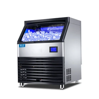 120 KG Ucuz Ticari Buz Makineleri Yapma Makinesi Barlar için Kullanılan Küp buz Makinesi