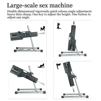 120W Güçlü, Süper Sessiz, Otomatik Titreşim Uzaktan Kumanda Seks Makinesi Aşk Makinesi Yapay Penis ile Kadınlar ve Erkekler için seks oyuncakları 1