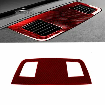 14 ADET Kırmızı Karbon Fiber İç Kapak Trim Fit BMW 3 Serisi için E90 E92 2005-12 1