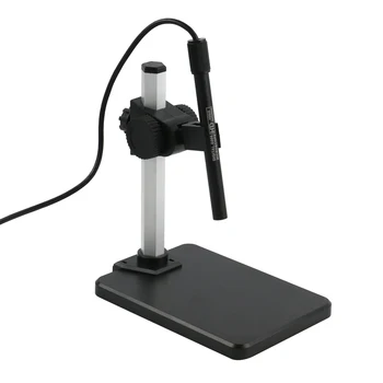 1X-600X MİNİ 10mm USB Dijital Mikroskop Endoskop Mikroskop Büyüteç Kamera Zoom+Mikroskop Tutucu PCB Lehimleme İçin