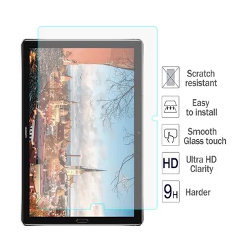 2 ADET 9H Temperli Cam Huawei Mediapad M6 10.8 Tablet koruyucu film M5 Pro 10.8 Parmak İzi Anti Scratch Ekran Koruyucu 2