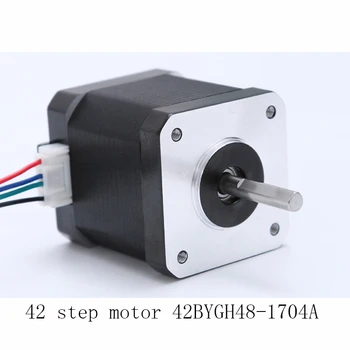 42 step motor / 1.7 A 0.55 n / 42BYGH48-23D / 1.8 derece / oyma makinesi / 3D yazıcı