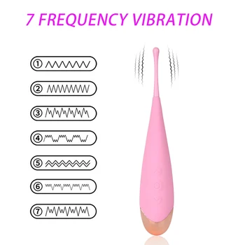 7 Frekans Şarj Klitoris Stimülatörü Vibratör Meme Klitoris Alay Vibratör Yetişkin Seks Oyuncakları Kadınlar İçin Mastürbasyon Seks Shop 1
