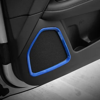 ABS Araba Iç Kapı Ses ses hoparlörü Dekorasyon Kapak Trim Çıkartmalar Jeep Pusula 2017 Up ıçin Araba Aksesuarları Styling 3