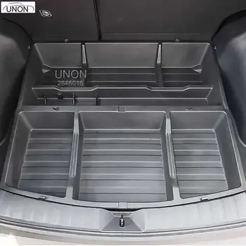 Araba Aksesuarları Siyah PP Çizme saklama kutusu havasız ortam kabini Toyota Corolla Cross 2020 İçin