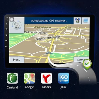 Araba GPS Navigasyon Stereo Honda Accord Crosstour İçin Radyo Alınlar Paneli Çerçeve Fit 2din 10.1 inç Dash ana ünite ekran 3