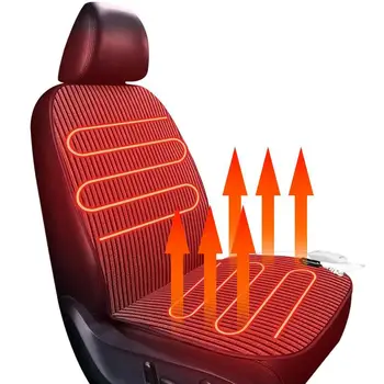 Araba ısıtmalı koltuk elektrikli ısıtmalı koltuk minderi yastık ile hızlı ısıtma halindeyken arabalar için stresi azaltmak için