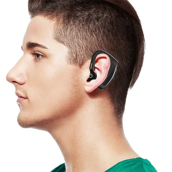 Bluetooth kulaklık kulak kancası tipi süper uzun bekleme süresi koşu yüksek kaliteli stereo kablosuz taşınabilir spor spor vb