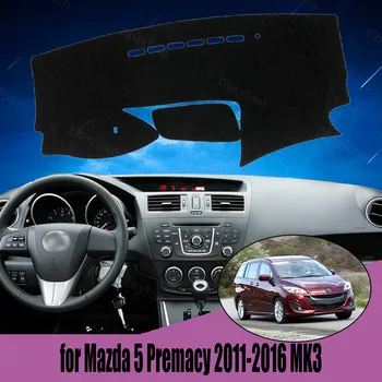 Dash Kapak Mat Dashmat Dashboard Kapak Koruyucu Levha Halı Mazda 5 Premacy 2011-2016 MK3 Şekillendirici