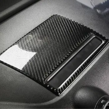 Dekorasyon çıkartmaları Karbon Fiber Araba Navigasyon Ekran için Audi A3 S3 2014-2019 5