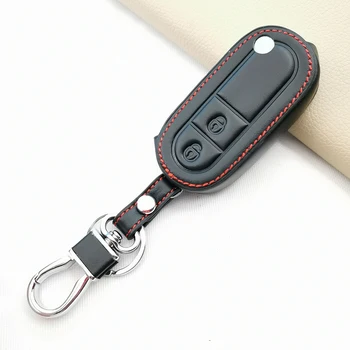Deri Araba anahtar kapağı kılıfı Kabuk Tutucu MG 3 SW MG3 2020 2011 2012 2013 2014 2015 2 Düğme Çevirme Katlanır anahtar çantası Aksesuarı