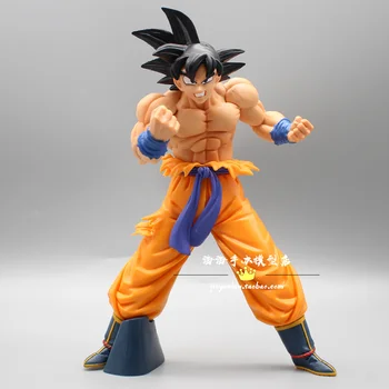 Dragon topu Anime Süper Saiyan Rakip Çıplak Son Goku Siyah Saç Pvc Action Figure Koleksiyon Model Oyuncaklar Çocuklar İçin Hediyeler 24 cm