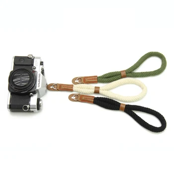 El yapımı Pamuk dijital kamera Bilek El Kayışı Yumuşak Bileklik Leica Q DLUX M10 M6 M9 Yüksek Kalite