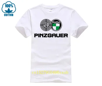 Erkekler T gömlek Pinzgauer Steyr Puch Beyaz komik t shirt yenilik tshirt kadın Rahat Kısa Kollu