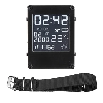 ESP32 akıllı saat ESP32 E-İzle WİFİ Bluetooth Programlanabilir İzle E-Kağıt İzle Açık Kaynak Donanım Ve Yazılım
