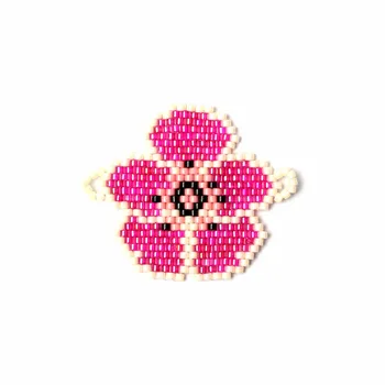 FAİRYWOO 10 adet / grup Tatlı Sakura Bilezik Pembe Aksesuarları Miyuki Boncuklu Kadınlar İçin DIY Çiçeği Takılar El Yapımı Takı Toptan 0