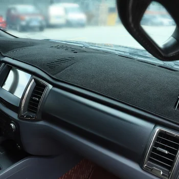 Ford Ranger için T6 2015-2022 Dashboard Kapak Güneş Gölge kaymaz Dash Mat Pad Halı Araba Çıkartmaları İç aksesuarları 4