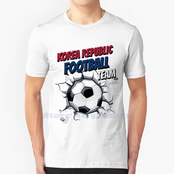 Güney Kore Futbol Takımı Yüksek Kaliteli Tişört