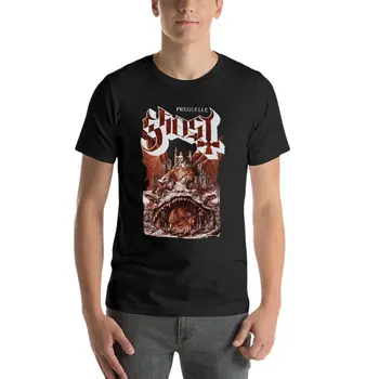 Hayalet Bc-Prequelle Ağır Metal Grubu Büyük Boy T-Shirt Marka Erkek Giysileri %100 % Pamuk Streetwear Büyük Boy Üstleri Tee