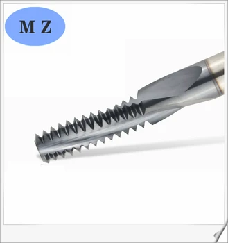 ISO M3-M24 İplik frezeler freze kesicisi alaşım tungsten çelik metrik tam diş iplik fabrikası cnc işleme makinesi 4 6 8 10