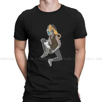 Kahve adamın TShirt Kaçak Oyunu Cyber Kedi Crewneck Kısa Kollu %100 % Pamuklu T Shirt Mizah Yüksek Kaliteli Doğum Günü Hediyeleri